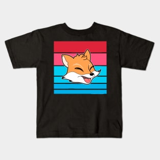 Cute Fox Kids T-Shirt